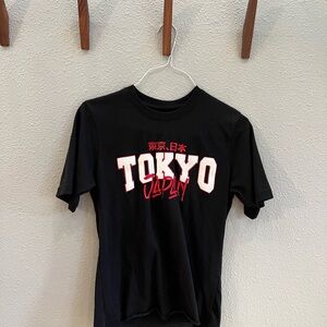 Eighty Eight Black and Red Tokyo Tee